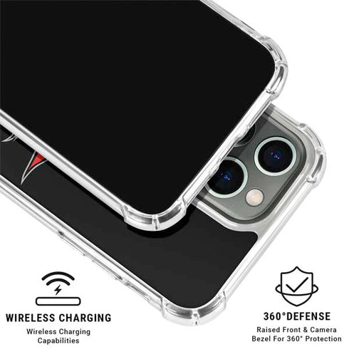 Texas Tech University Red Raiders Logo iPhone 16 Pro Clear Case